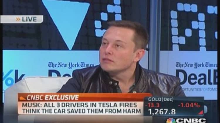 Musk: Tesla's high stock price is distracting