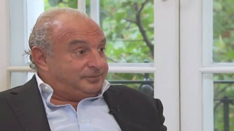 Topshop's Philip Green: I don't like department stores