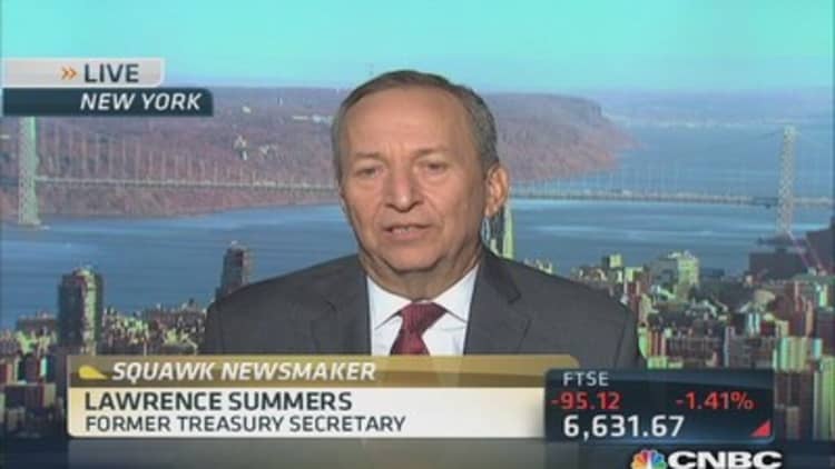 Since Obamacare, US bent curve on health costs: Larry Summers 