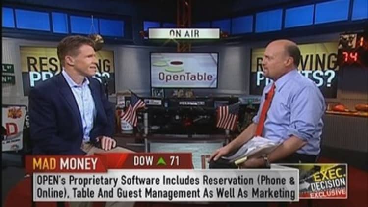 OpenTable CEO: Mobile is important part of growth