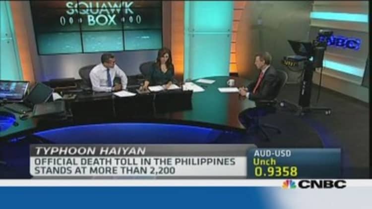 Haiyan won't derail Philippines growth: Pro