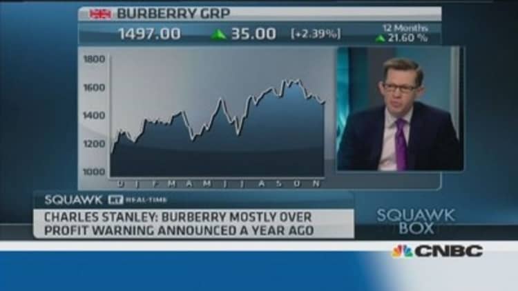 Risk in Burberry stock over CEO change: Pro