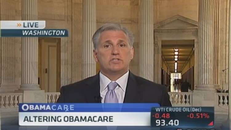 Will continue to fight to fix Obamacare: Rep. McCarthy