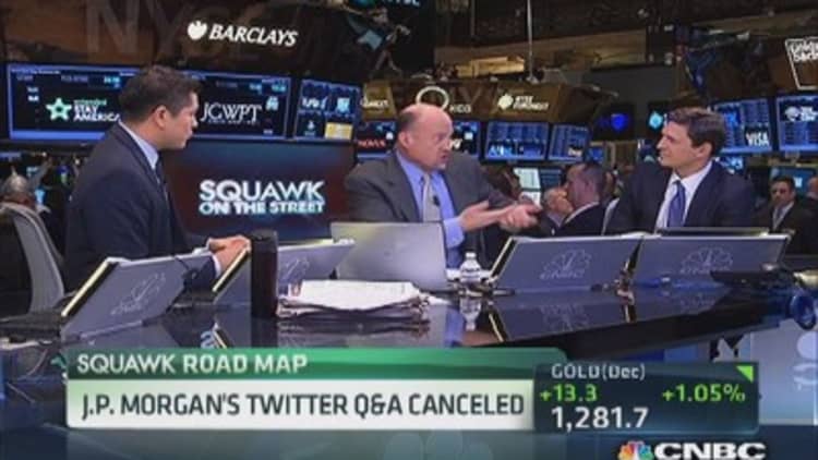 JPMorgan cancels Twitter Q&A