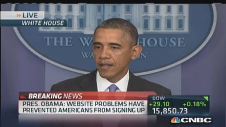 Pres. Obama: ACA rollout has been rough