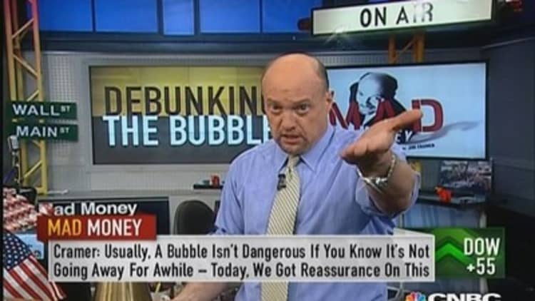 Relative valuation, not absolute valuation: Cramer