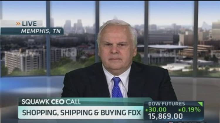 FedEx CEO: Tax code has to change