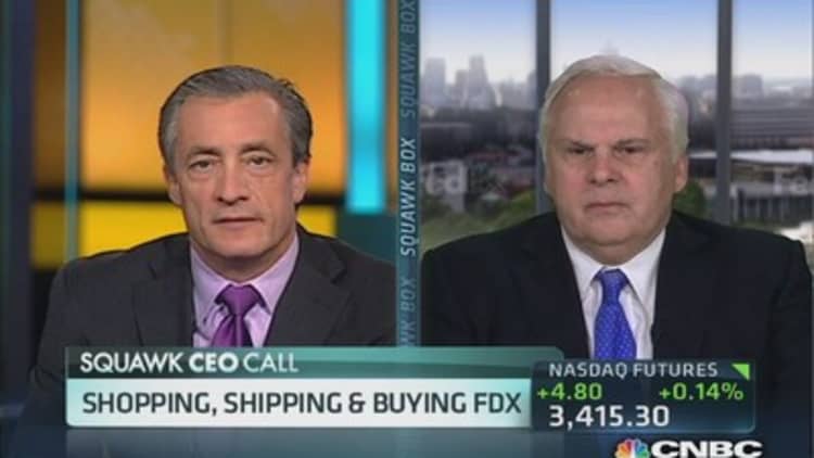 FedEx CEO: Economy is not strong