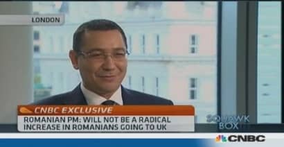 No radical increase in Romanians going to UK: PM
