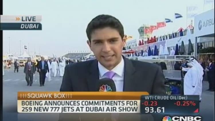 Dubai air show splurge