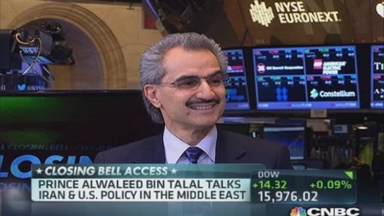 Prince Alwaleed: NSA spying was extraordinary and unneeded