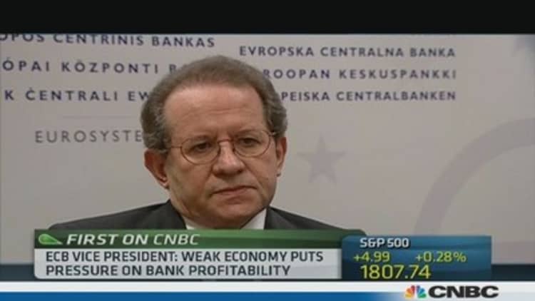 ECB: Financial 'stress' has fallen 