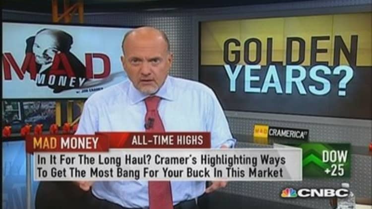 Stocks before bonds in retirement portfolio: Cramer