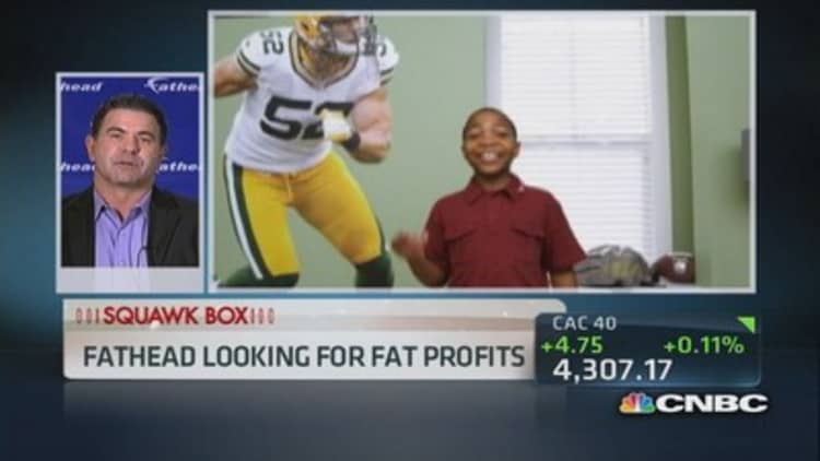 Fathead's fat profits