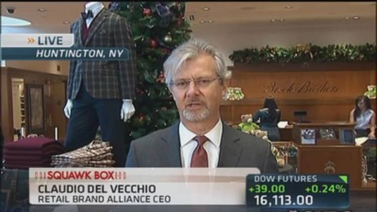 Brooks Brothers CEO: Black Friday not biggest day for us