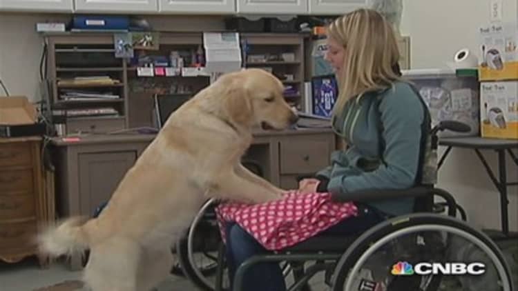 Warrior Canine Connection raises cash through crowd funding