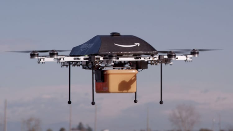 Amazon seeks FAA permission to test drones