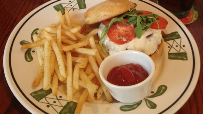 Olive Garden Adds Italian Accented Burger And Fries To Menu