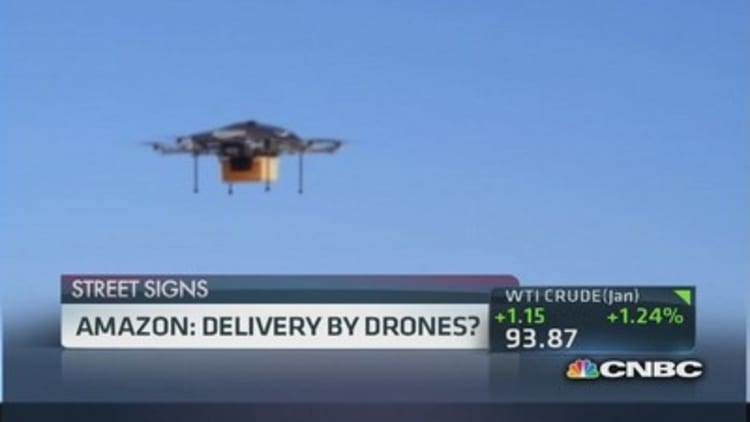 Amazon: Delivery by drones?