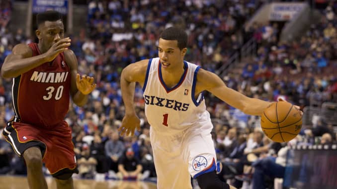 Nba Phenom Michael Carter Williams Plays Tight D With His Money