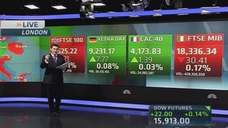 Global markets: 'Stocks fairly flat'