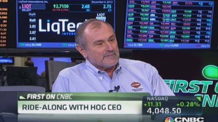 HOG CEO: Strategy is to extend brand