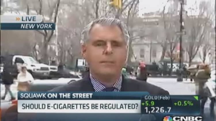 NYC pushes e-cigarette ban