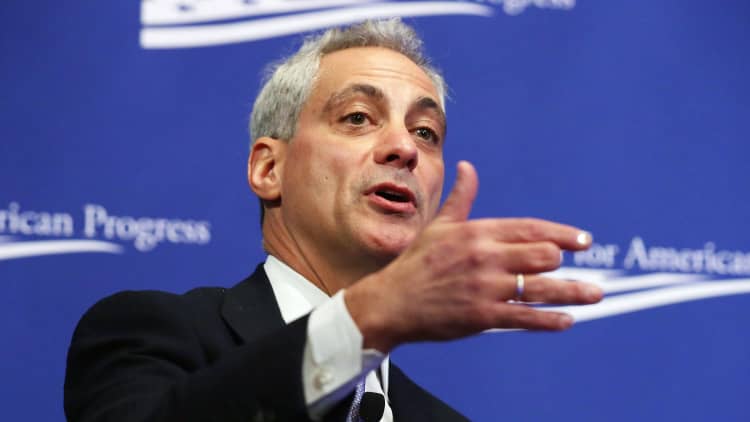 Emanuel on Trump and immigration: You’re investing in Sanctuary Cities