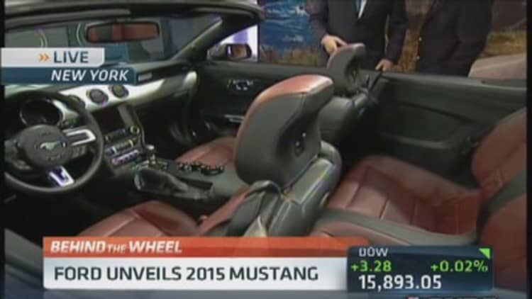 Alan Mulally: We are reinventing the Mustang