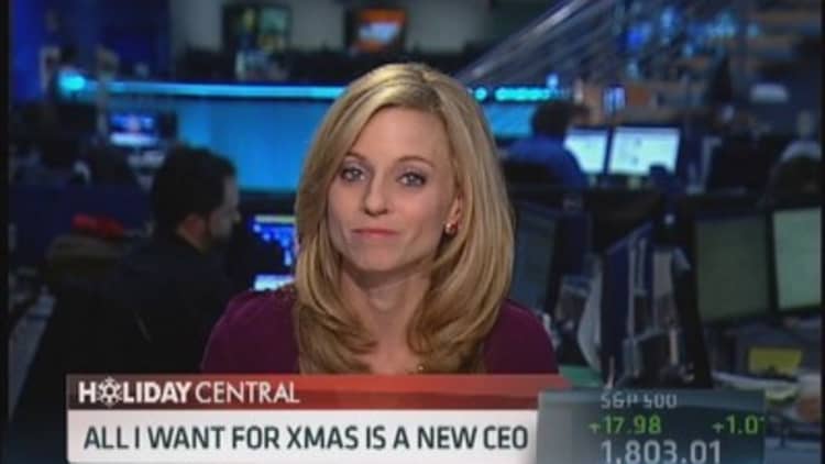I want a new CEO for Christmas