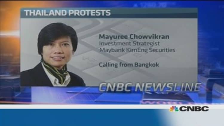 Impact of protests on Thailand's economy: Pro