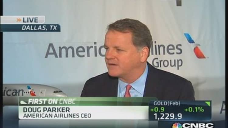American Airlines CEO: Done deal and set to fly