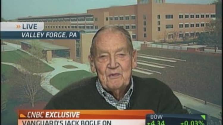 Jack Bogle: Past performance is terrible guide to future