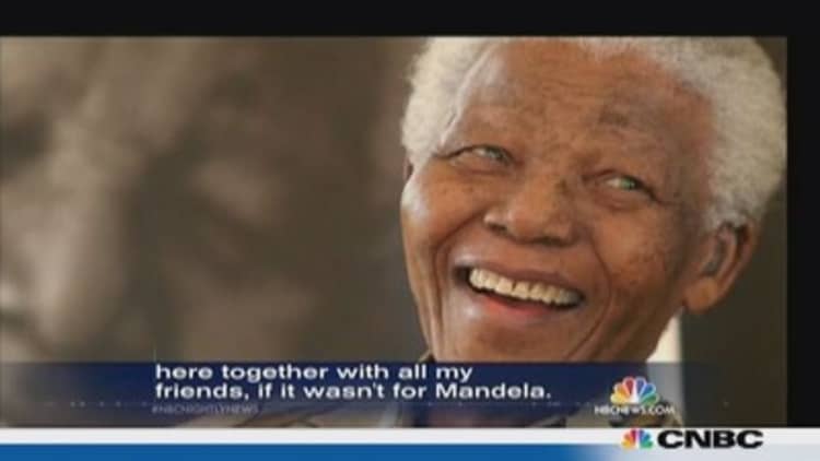 Global dignitaries arrive for Mandela funeral