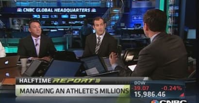 Managing an athlete's millions