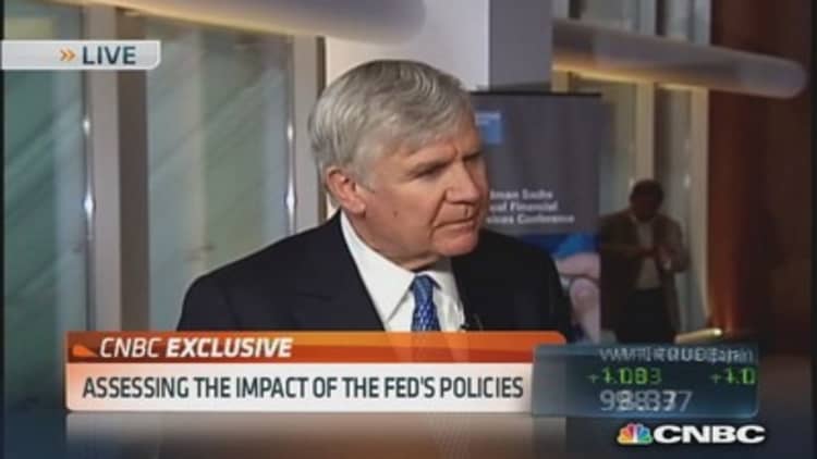 Initial moves of QE essential; Time to taper: Carlyle co-CEO