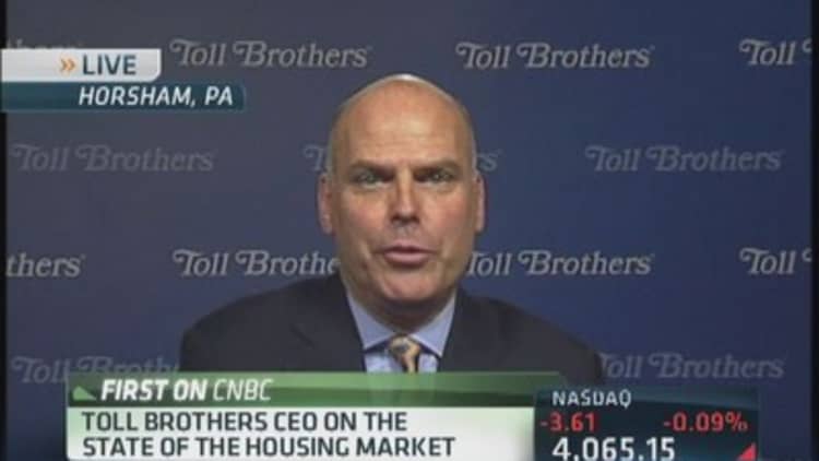 Toll Bros CEO: Housing is long way from bubble