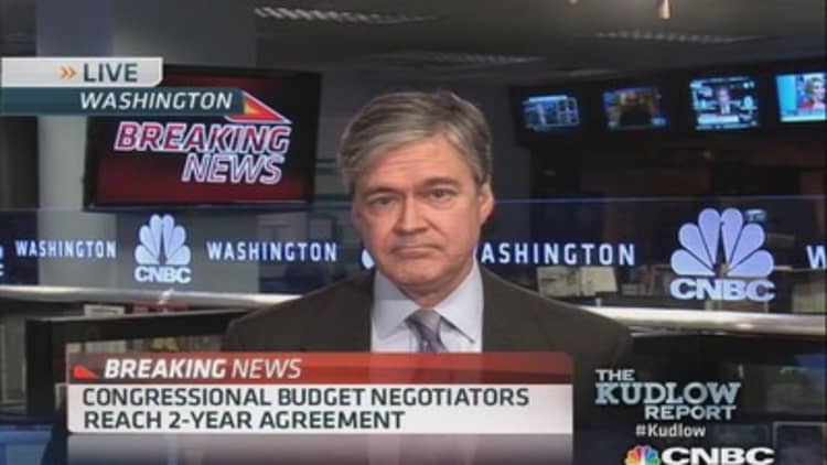 Congressional budget negotiators reach 2-year deal