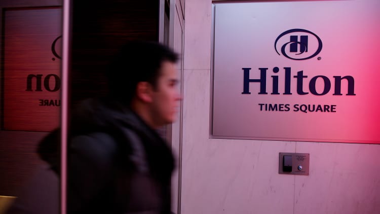 Hilton Times Square is closing as tourism dries up