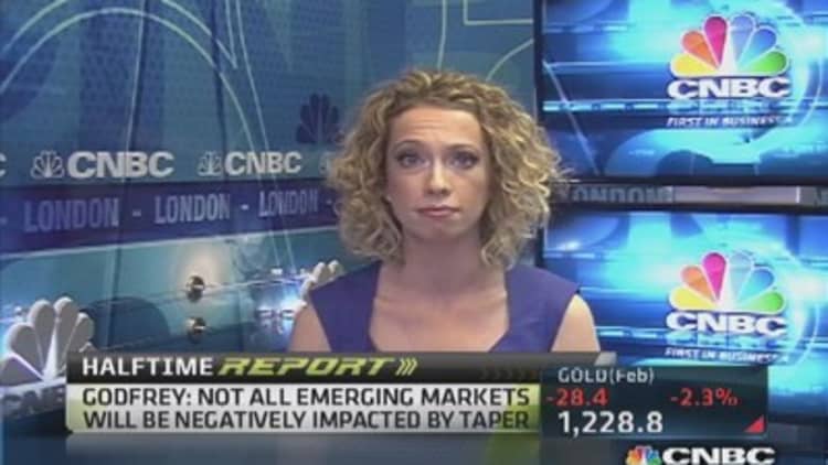 Negative taper impact to emerging markets?