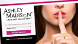 Ashley Madison home page