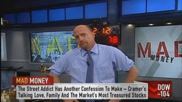 Cramer's quest for unconditionally loved stocks