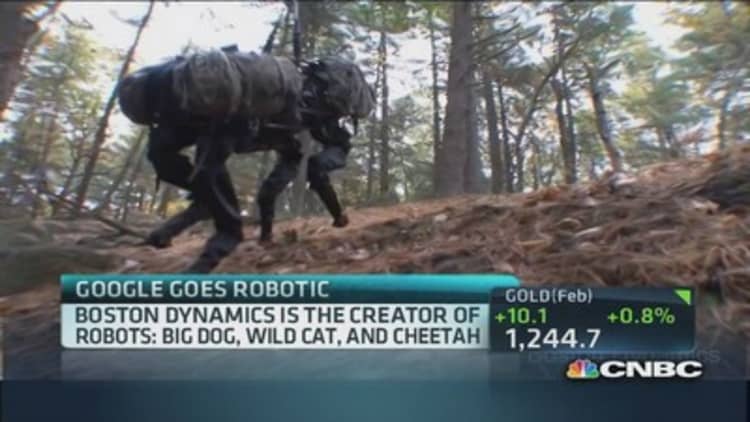 Google goes robotic