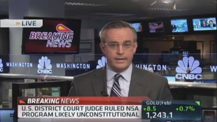 Judge: NSA program likely unconstitutional