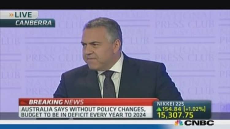 Australia inherited deficit from Labor: Joe Hockey