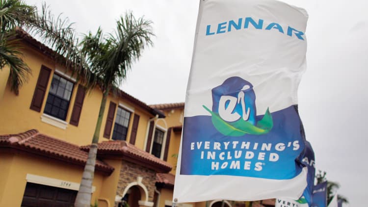 Homebuilder Lennar is up 45% this year. But could the party be coming to an end?