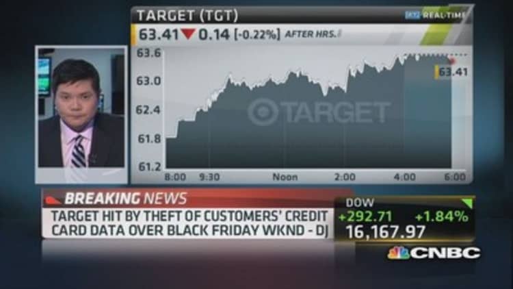 Target credit card breach extensive: Dow Jones