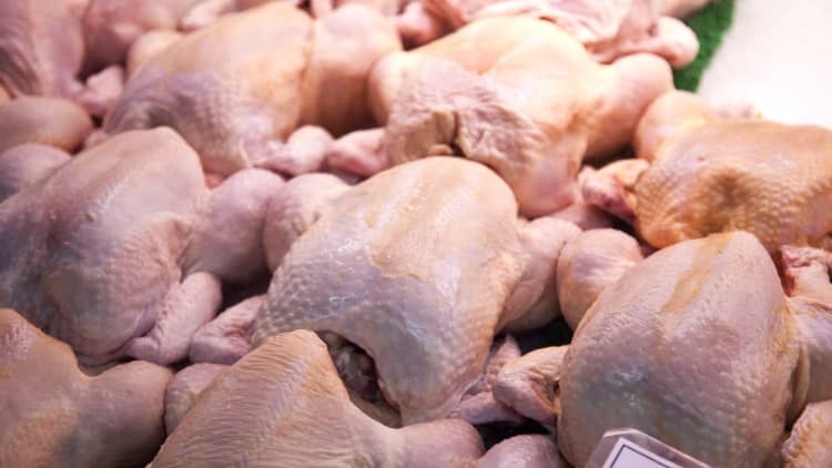 Russia banning US poultry imports