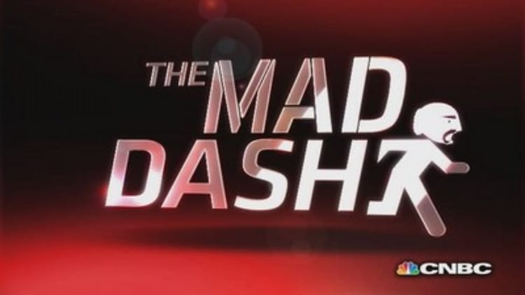 Cramer's Mad Dash: Nike sneaker slip