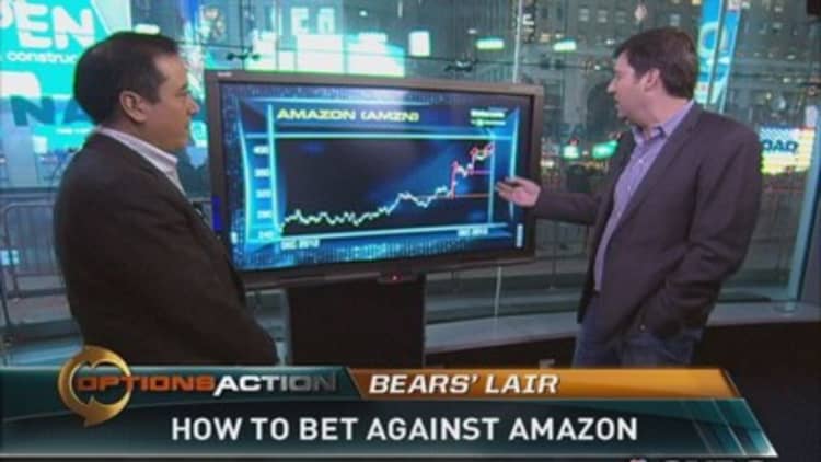 Here's how to bet against Amazon